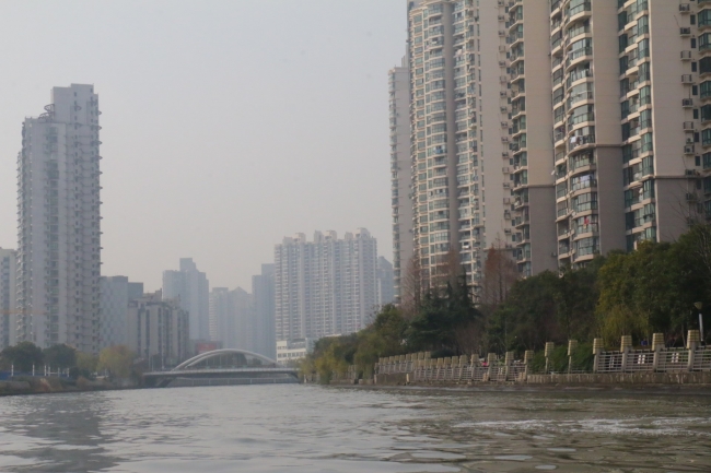 苏州河沿岸景观——现在的苏州河两岸 苏州河沿岸景观——现在的苏州河两岸